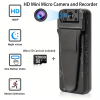 Small Camera Without WiFi; QZT HD Micro Camera And Recorder With Motion Detection Night Vision 32G SD Card USB Dictaphone Surveillance Camera For Reco