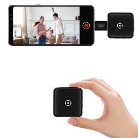 Wireless Lavalier Microphone System; Super Mini And Light 2.4GHz Wireless Microphone System With Transmitter & Receiver For DSLR Cameras And Android P