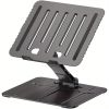 Laptop Stand Riser Stepless Angle Adjustable Ergonomic Notebook Holder Heat Dissipation Notebook Elevator for Laptop Tablet Drawing Board up to 15.6in