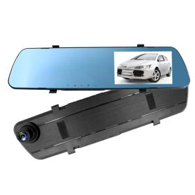 1080P Car DVR 4.3in Camera Dash Cam Camcorder Camera Recorder with 140¬∞ Angle Loop Recording Motion Detection Picture-in-Picture Display G-sensor