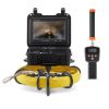 VEVOR Sewer Camera with 512Hz Locator, 165 ft/50 m, 9" Pipeline Inspection Camera with DVR Function, IP68 Camera with 12 Adjustable LEDs, A 16 GB SD C