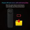 1pc Portable Wearable Camera 1920x1080P Car DVR Video Security Vision Back Clip Mini Camcorders Police Cam Mini Wireless Camera; Portable Pocket Video
