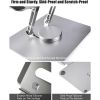Desktop stand, universal 360 degree dual axis rotating stand for laptops and tablets, heat dissipation, lightweight folding, easy to carry, aluminum a