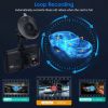 1080P Car DVR 3in Camera Dash Cam Camcorder Camera Recorder with 100¬∞ Angle Loop Recording Motion Detection