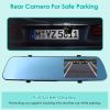 1080P Car DVR 4.3in Camera Dash Cam Camcorder Camera Recorder with 140¬∞ Angle Loop Recording Motion Detection Picture-in-Picture Display G-sensor