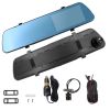 1080P Car DVR 4.3in Camera Dash Cam Camcorder Camera Recorder with 140¬∞ Angle Loop Recording Motion Detection Picture-in-Picture Display G-sensor