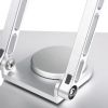 Desktop stand, universal 360 degree dual axis rotating stand for laptops and tablets, heat dissipation, lightweight folding, easy to carry, aluminum a
