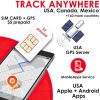 SIM card for Coban Tracker GPS-303F for Standalone Alarm Without GSM System