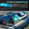 1080P Car DVR 4.3in Camera Dash Cam Camcorder Camera Recorder with 140¬∞ Angle Loop Recording Motion Detection Picture-in-Picture Display G-sensor
