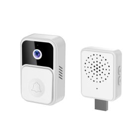 Wireless HD 1080P Visual Smart Security Doorbell (Type: Doorbell, Color: White)