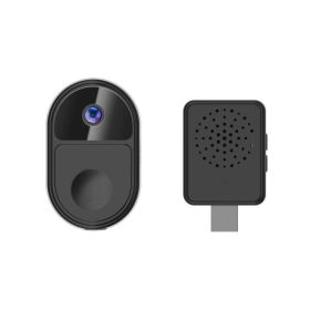 HD 1080P Wireless Visual Smart Security Doorbell (Type: Doorbell, Color: Black)