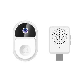 HD 1080P Wireless Visual Smart Security Doorbell (Type: Doorbell, Color: White)