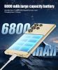 Unlocked Cell Phones,5G Smartphone,Android 13 Cell Phones,Snapdragon 8 Gen 3 with 8GB+256GB 6.8" HD Screen,108MP+72MP HD camera,Battery 6800mAh,Suppor