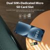 Unlocked Smart Phone, Android 13 Cell Phone 6GB+256GB, 6.8" HD Screen Smartphone, Octa Core Mobile Phone Support 5G Dual SIM/Flash Memory/13MP+32MP Ca