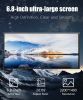 Unlocked Cell Phones,5G Smartphone,Android 13 Cell Phones,Snapdragon 8 Gen 3 with 8GB+256GB 6.8" HD Screen,108MP+72MP HD camera,Battery 6800mAh,Suppor