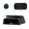 Wireless Solar Car Tire Pressure Monitoring System Auto Tire Pressure Monitor with Built-in Sensors Temperature Alarm for Car SUV Sedan RV