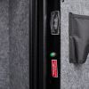 3-5 Gun Safes for Home Rifle and Pistols, Quick Access Safes for Shotguns, cabinets with Adjustable Rack, Pockets and Removable Shelf,External Battery